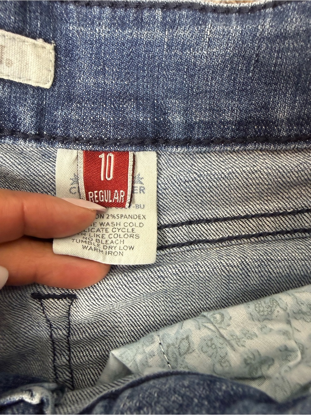 Stetson Light Blue High-Rise Flare Jeans - Picture 9 of 9